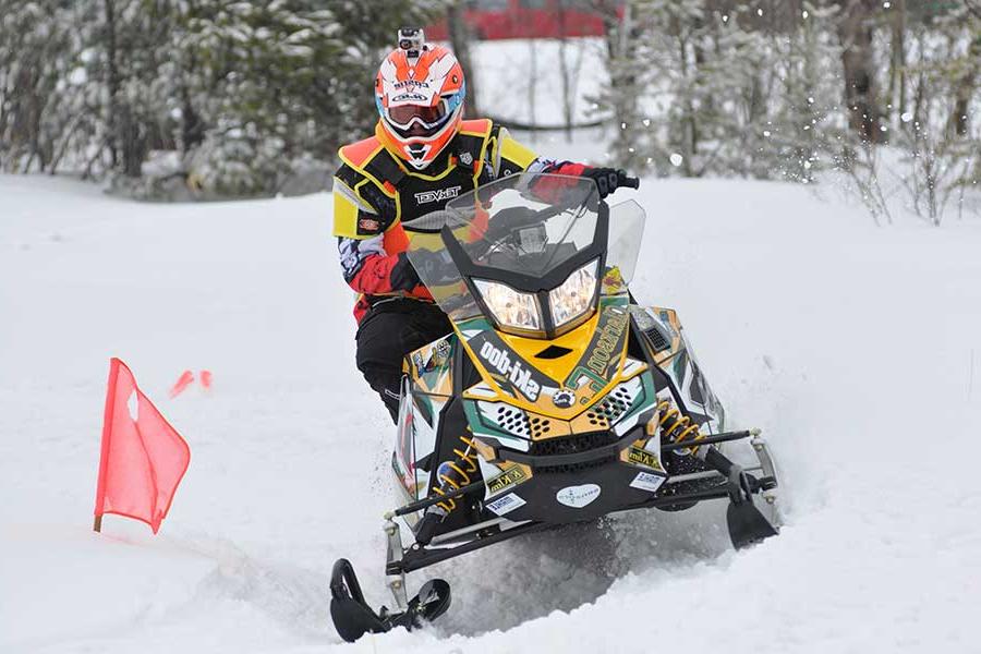 SAE Clean Snowmobile in competition